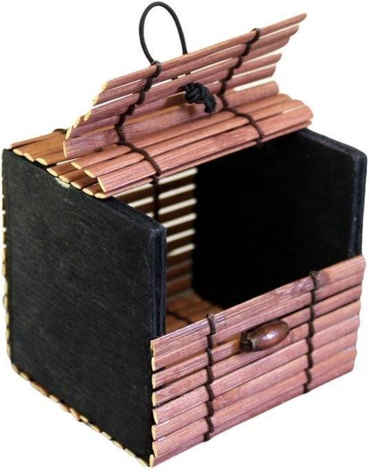Small Thick Bamboo Box