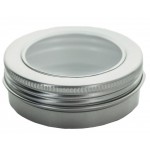 Aluminium Tin 60ml with Window