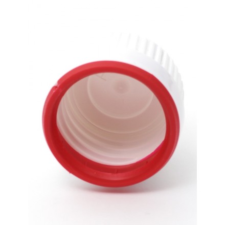 Cap for Plastic Bottles with Insert DIN-28