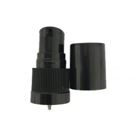 Black Serum Pump Cap Din 18