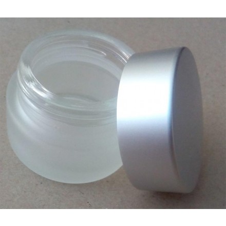 Frosted Glass Jar 30ml without Inner Lid