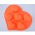 Silicone Mould - 6 Hearts