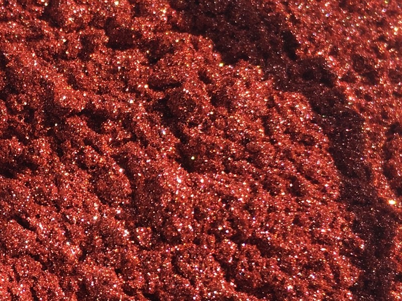 Mica brilhante Vermelho Fogo