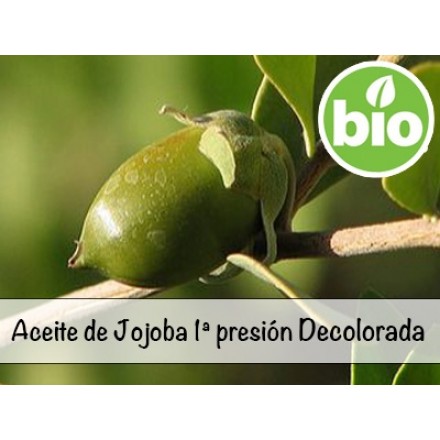 Óleo de Jojoba de 1ª pressão Descolorado BIO