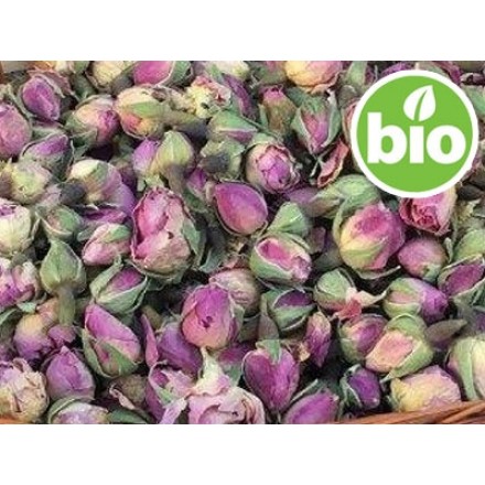 Botões de Rosa Damascena BIO - Inteiros
