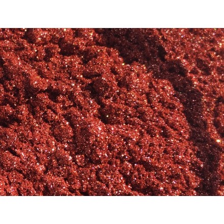 Mica Brilhante Vermelho Fogo