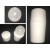 Roll-on de 50ml en plastique. Couleur blanche
