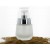Flacone in vetro da 30ml con pompa per siero.