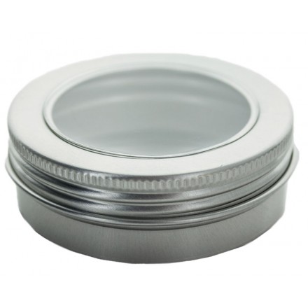 Aluminiumdose 60ml mit Sichtfenster