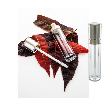 Lipglossbehälter 7ml mit goldenem Deckel