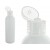 Weiße HDPE-Flasche 100 ml mit Flip-top-Verschluss