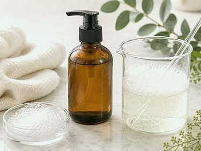 Gentle liquid shampoo with Lauryl Glucoside