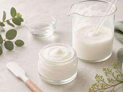 Lamellar facial cream with Emulsifying Wax No. 1