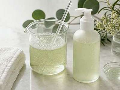 Cream shower gel with Sodium Methyl Cocoyl Taurate