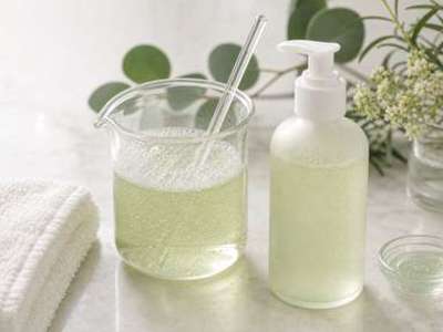 Creamy-foaming shower gel with SugaNate
