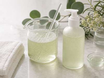 Gentle shower gel with Sodium Cocoyl Glutamate