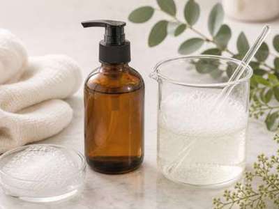 Gentle liquid hand soap with Coco Glucoside