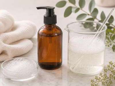 Liquid hand soap with Disodium Cocoamphodiacetate