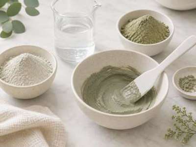 Red clay mask