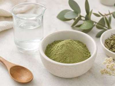Tulsi hair mask