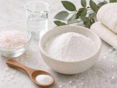 Softening bath salts with Epsom Salts