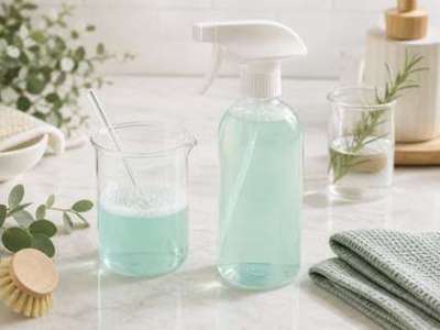 Gentle cleaning spray with Caprylyl/Capryl Glucoside