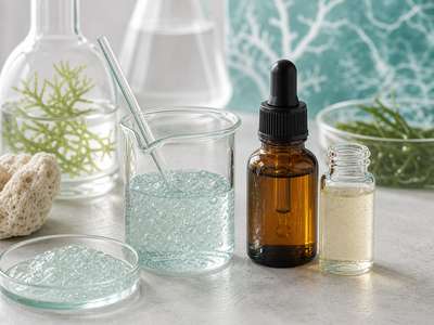 Moisturising gel serum with Alteromonas Marine Ferment