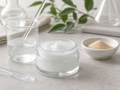 Light gel-cream stabilised with Siligel